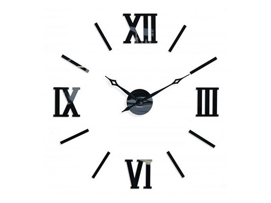 zegar nowoczesny bez tarczy